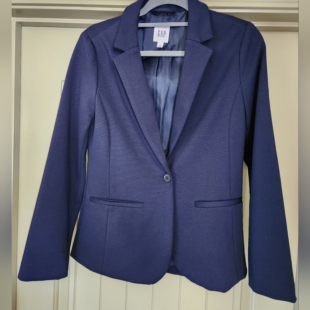 GAP Academy Classic Blazer in Navy Blue Size 4 - UNUSED